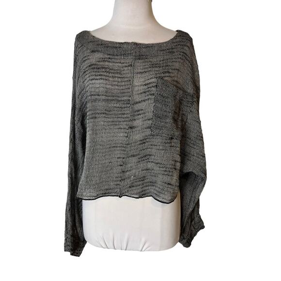 Free people easy weekend too boxy oversized sz L - Picture 2 of 7